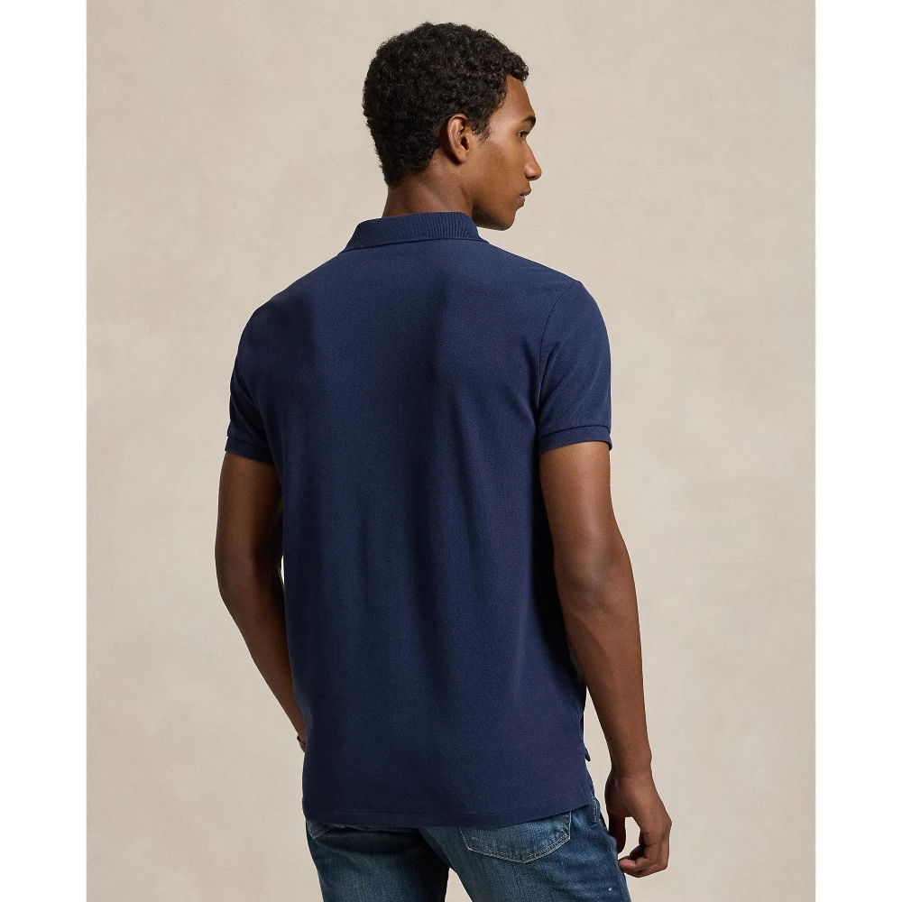 Ανδρικό Πουκάμισο Custom Slim Fit Big Pony Mesh Polo Ralph Lauren