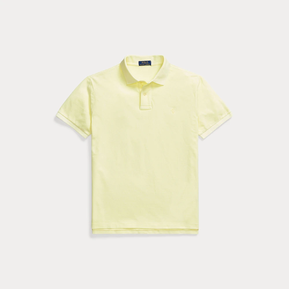Ανδρικό Πουκάμισο Custom Slim Mineral-Dyed Mesh Polo Ralph Lauren