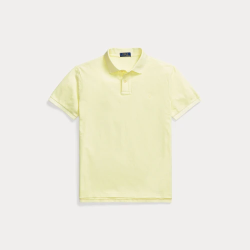 Ανδρικό Πουκάμισο Custom Slim Mineral-Dyed Mesh Polo Ralph Lauren