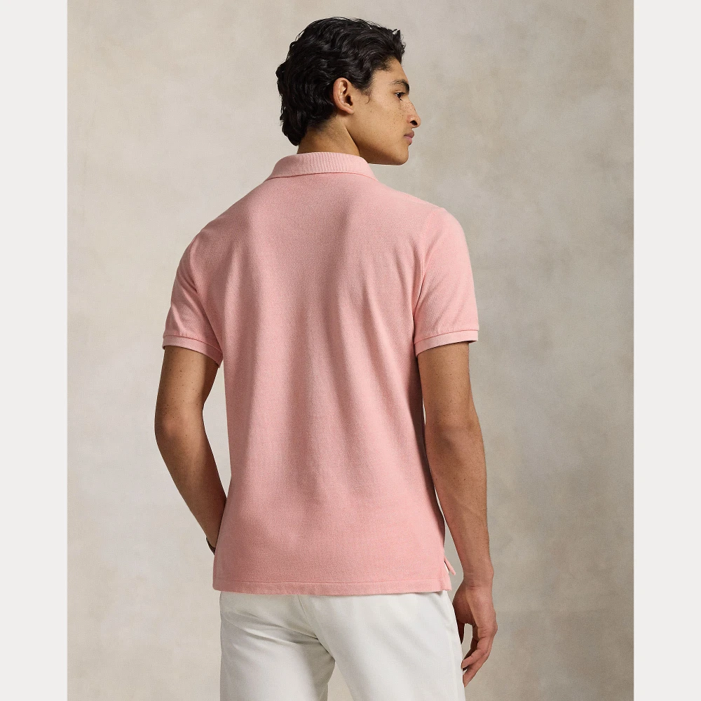 Ανδρικό Πουκάμισο Custom Slim Mineral-Dyed Mesh Polo Ralph Lauren