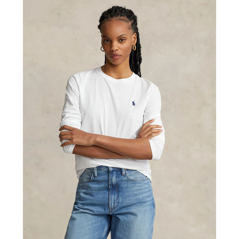 Γυναικεία Μπλούζα Long-Sleeve Jersey Crewneck Polo Ralph Lauren