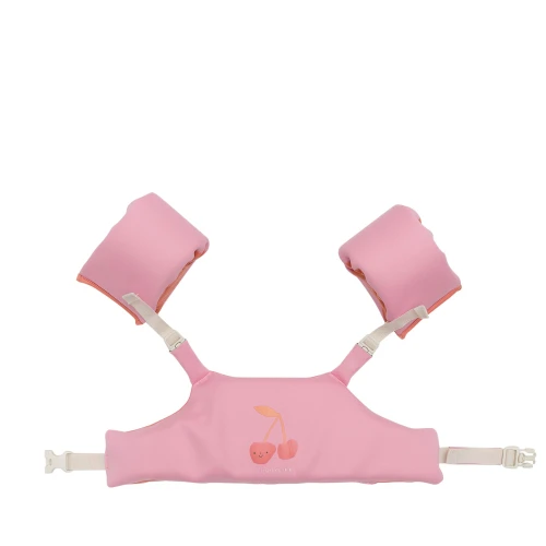 Παιδικό Σωσίβιο Γιλέκο Με Μπρατσάκια 4-6 Cotton Candy Cherry Sunnylife