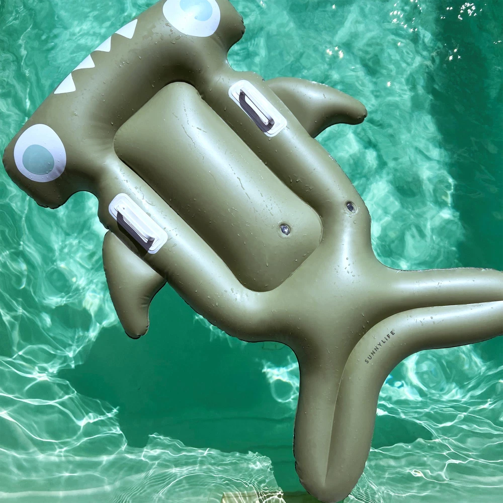 Παιδικό Στρώμα Θαλάσσης Salty the Shark Khaki Sunnylife