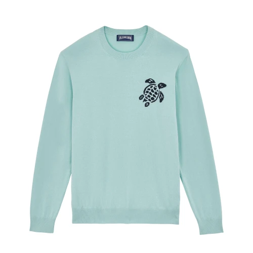 Ανδρικό Πουλόβερ Vilebrequin Cotton Turtle