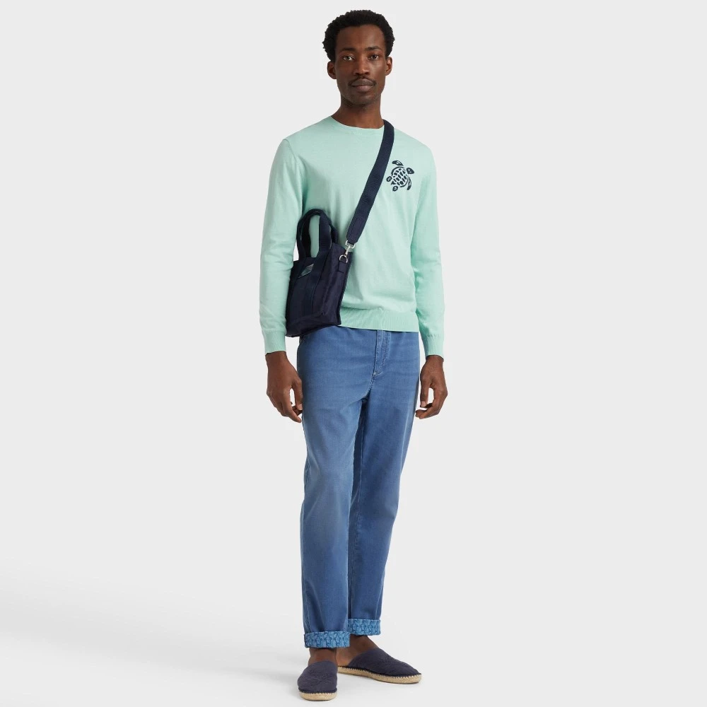 Ανδρικό Πουλόβερ Vilebrequin Cotton Turtle
