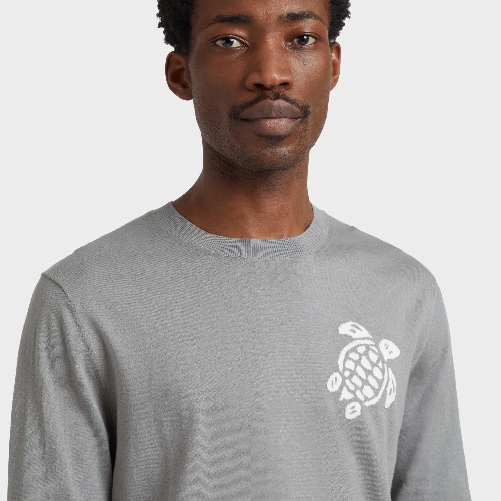 Ανδρικό Πουλόβερ Vilebrequin Cotton Turtle
