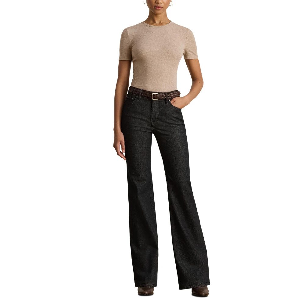 Γυναικεία Βαμβακερή Μπλούζα Stretch  Crewneck Lauren Ralph Lauren