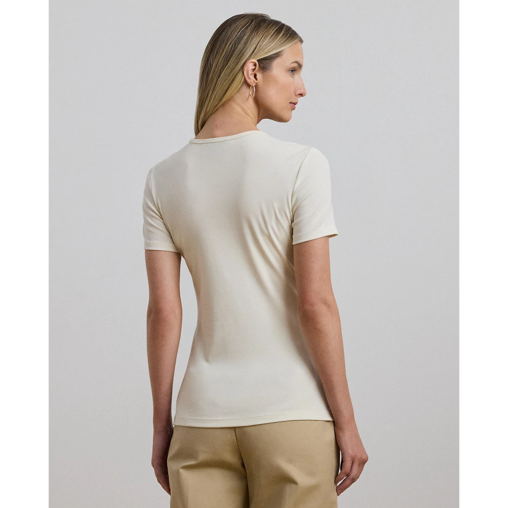 Γυναικεία Βαμβακερή Μπλούζα Stretch Lauren Ralph Lauren