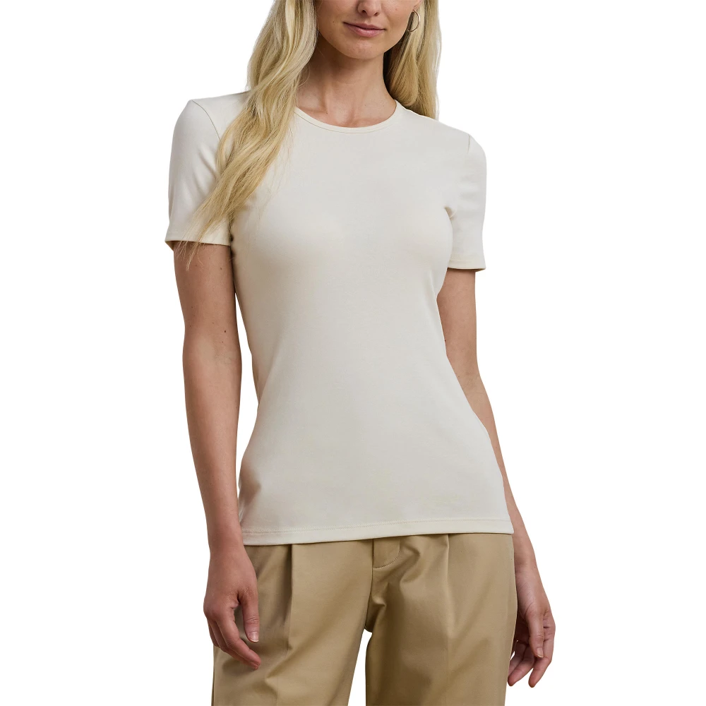 Γυναικεία Βαμβακερή Μπλούζα Stretch Lauren Ralph Lauren