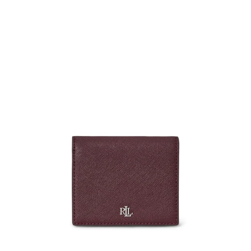  Γυναικείο Δερμάτινο Πορτοφόλι Crosshatch  Compact Lauren Ralph Lauren