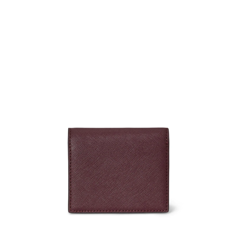  Γυναικείο Δερμάτινο Πορτοφόλι Crosshatch  Compact Lauren Ralph Lauren