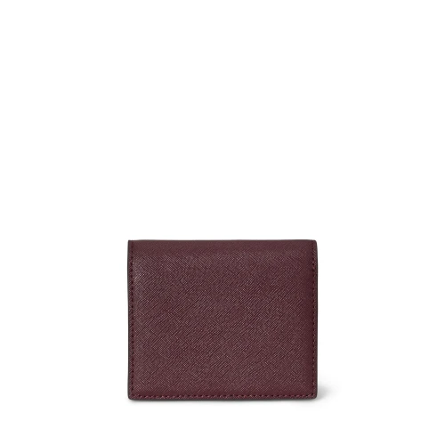  Γυναικείο Δερμάτινο Πορτοφόλι Crosshatch  Compact Lauren Ralph Lauren