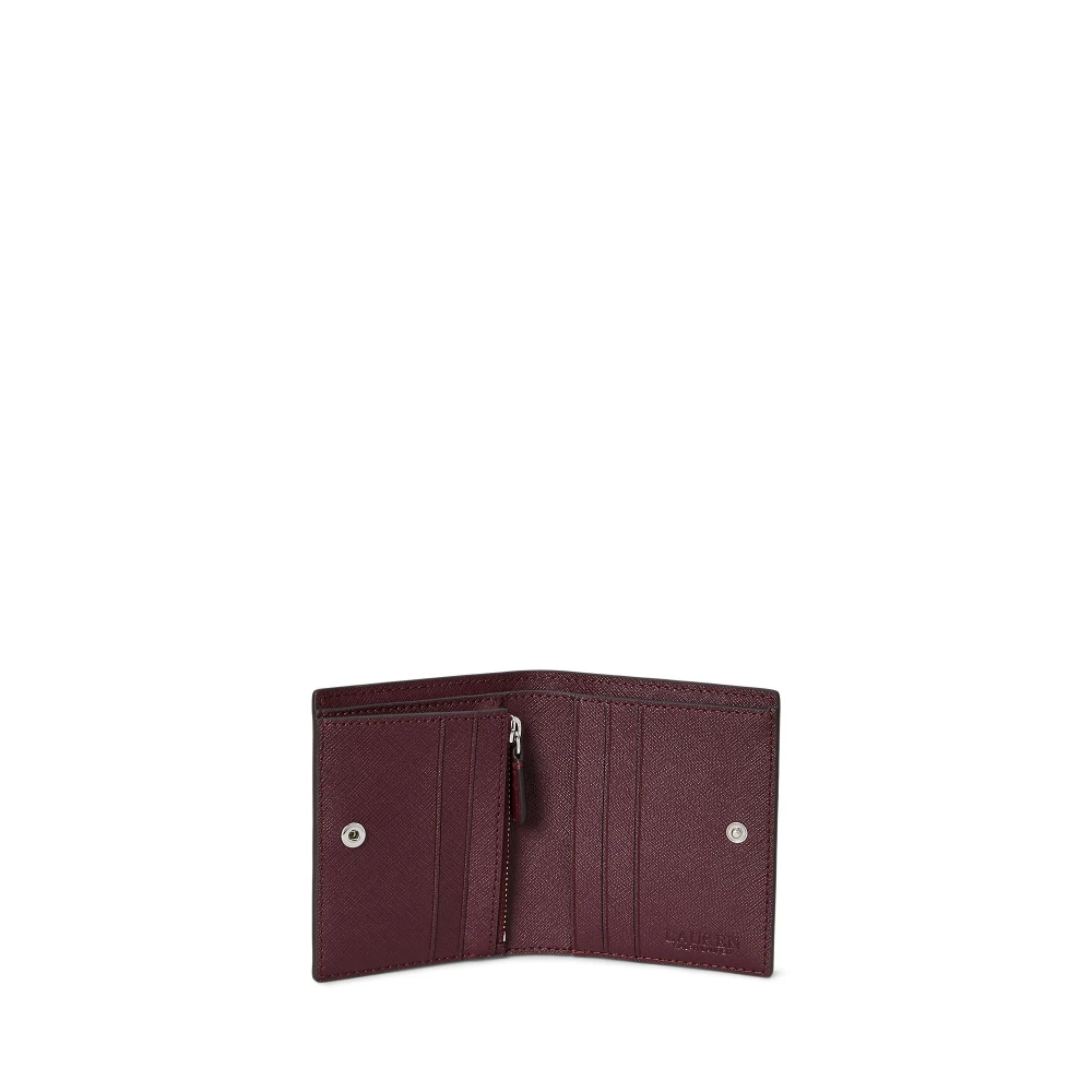  Γυναικείο Δερμάτινο Πορτοφόλι Crosshatch  Compact Lauren Ralph Lauren