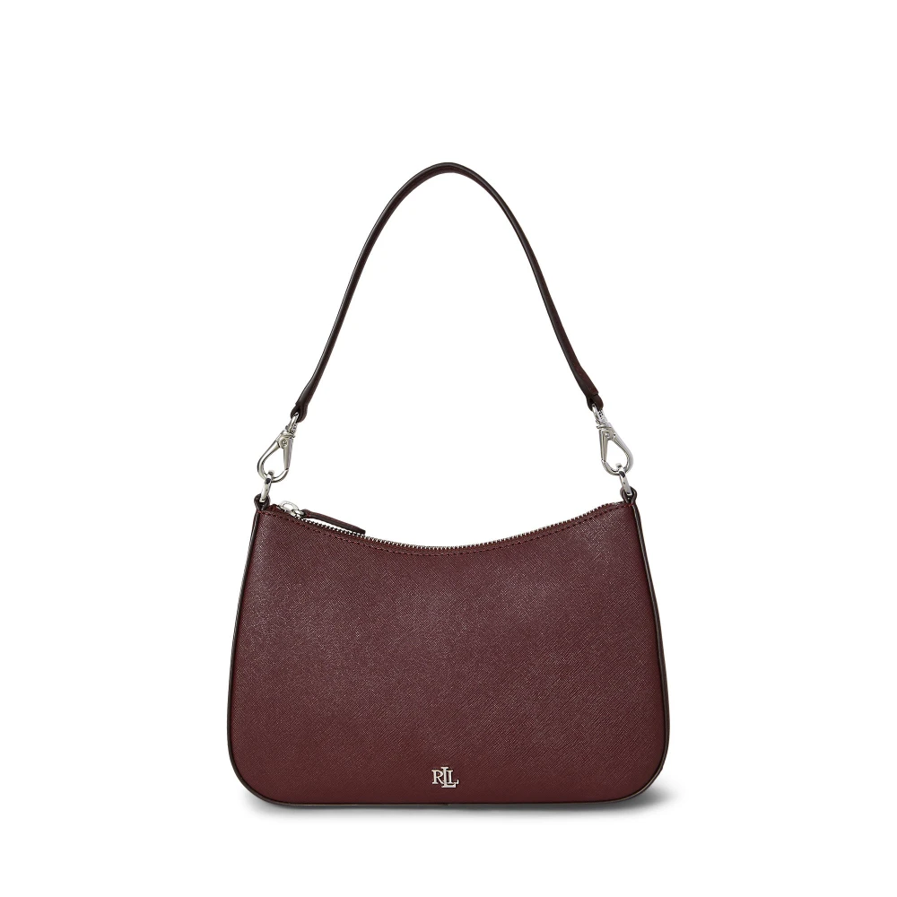 Γυναικεία Δερμάτινη Τσάντα  Crosshatch Medium Danni Lauren Ralph Lauren