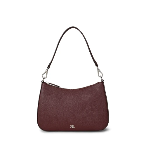 Γυναικεία Δερμάτινη Τσάντα  Crosshatch Medium Danni Lauren Ralph Lauren