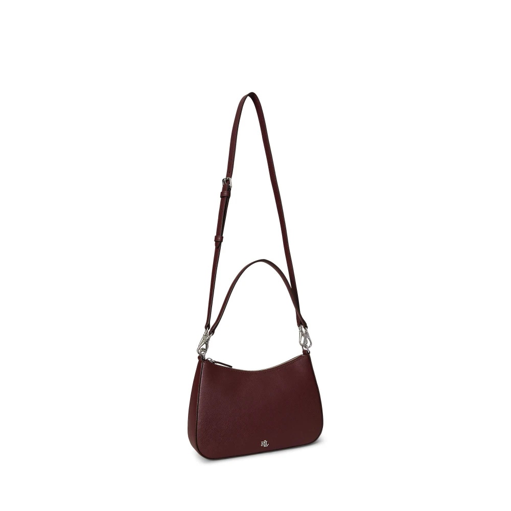 Γυναικεία Δερμάτινη Τσάντα  Crosshatch Medium Danni Lauren Ralph Lauren