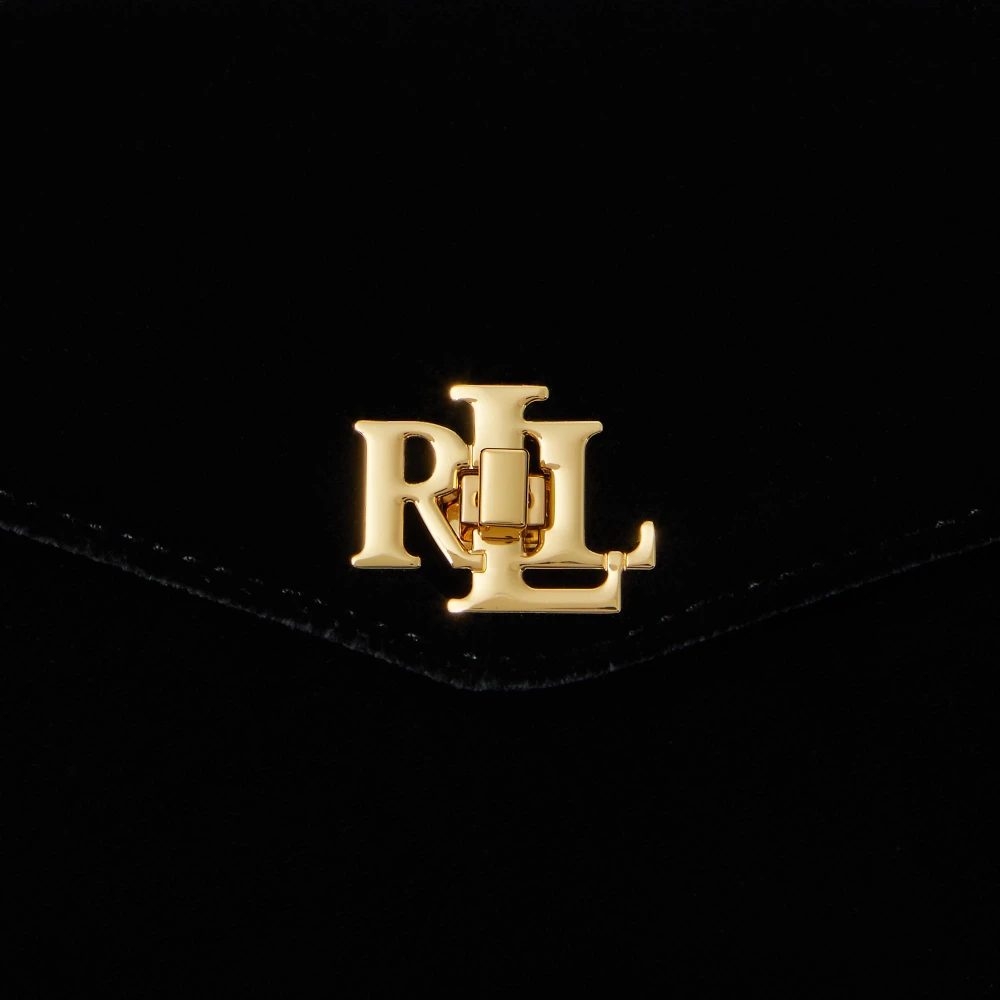 Μικρή βελούδινη τσάντα Farrah satchel Lauren Ralph Lauren