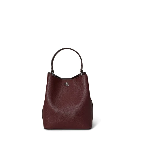 Μικρή Τσάντα Crosshatch Reese Bucket Bag Lauren Ralph Lauren