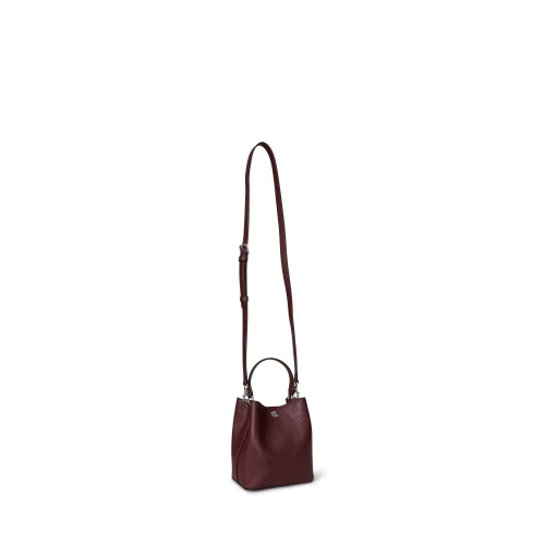 Μικρή Τσάντα Crosshatch Reese Bucket Bag Lauren Ralph Lauren