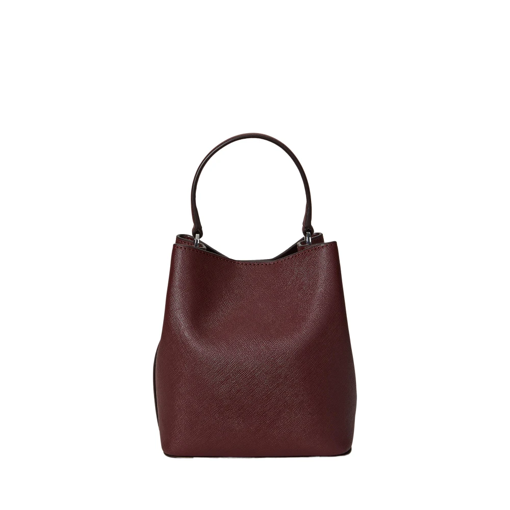 Μικρή Τσάντα Crosshatch Reese Bucket Bag Lauren Ralph Lauren