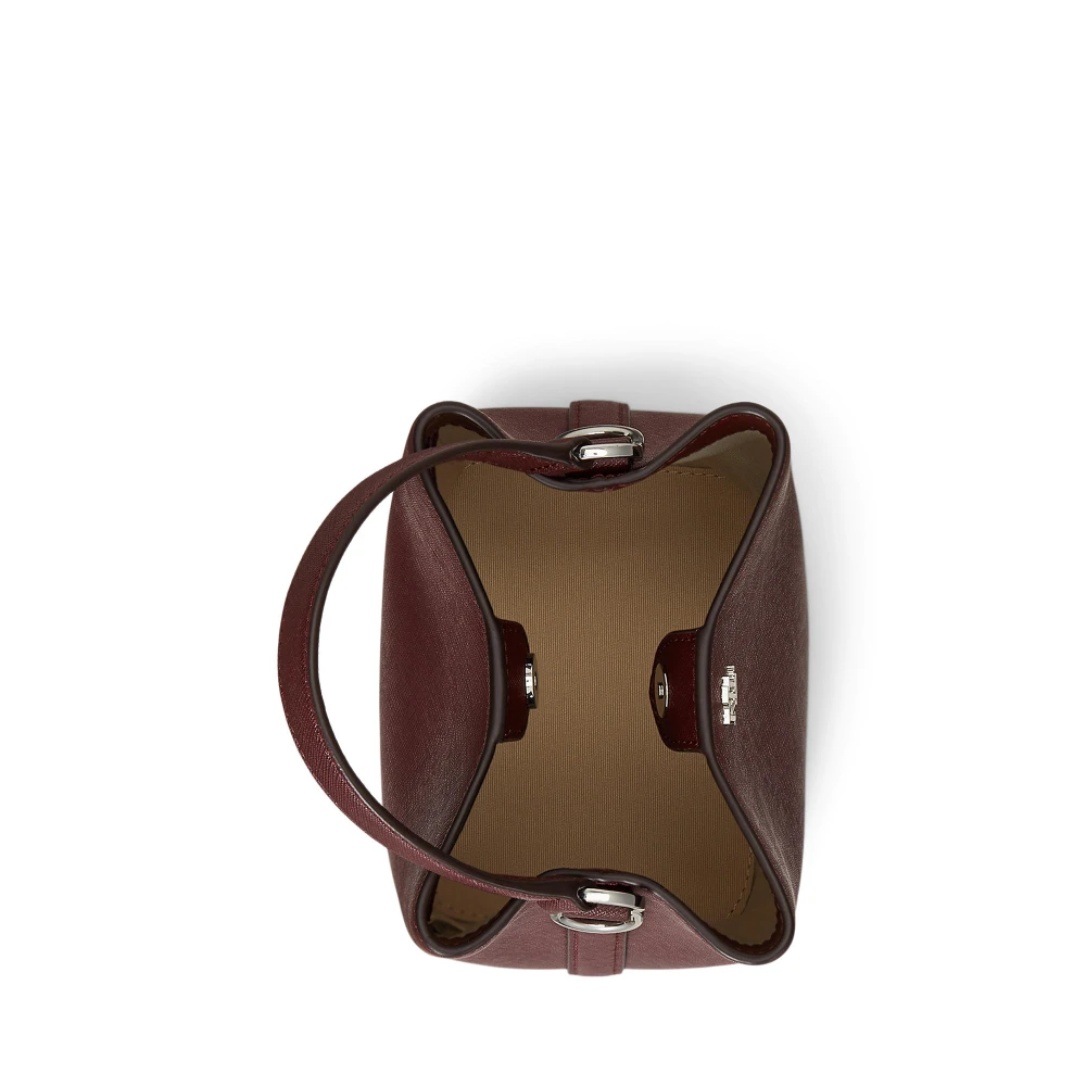 Μικρή Τσάντα Crosshatch Reese Bucket Bag Lauren Ralph Lauren