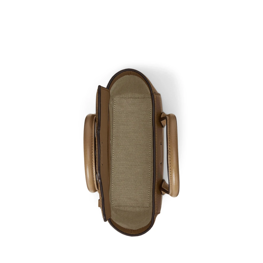 Τσάντα Pebbled Leather Small Tanner Satchel Polo Ralph Lauren