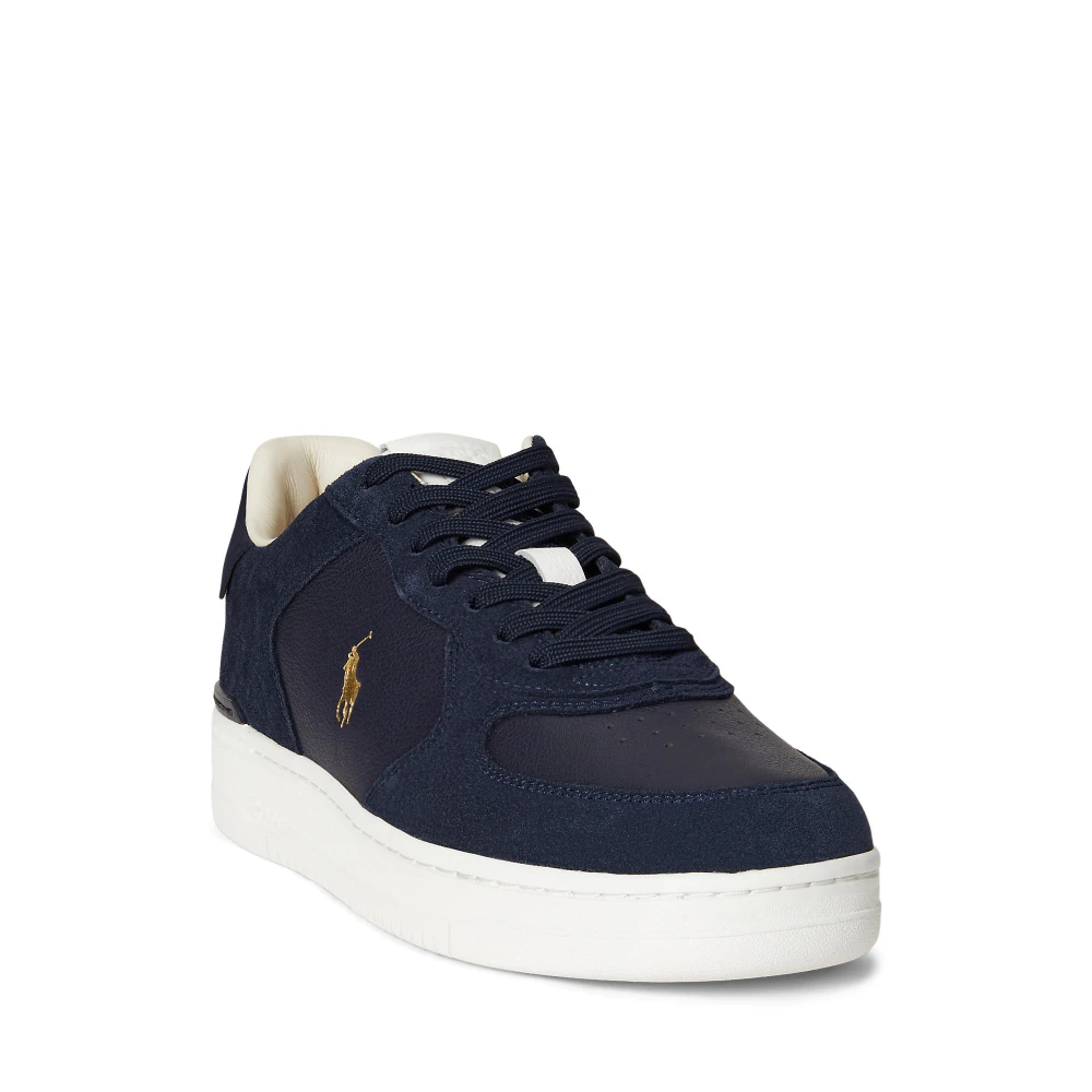 Παπούτσι Masters Court Leather-Suede Sneaker Polo Ralph Lauren