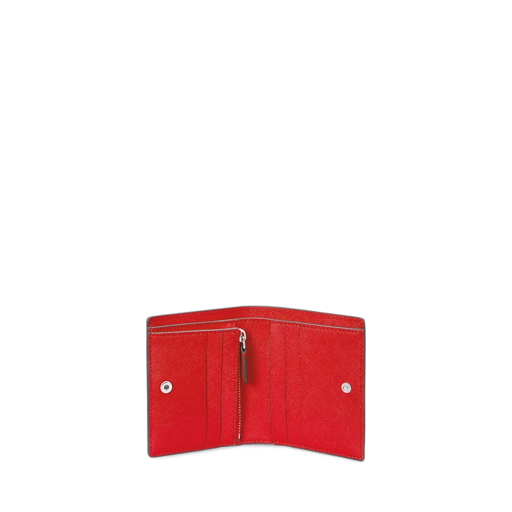 Πορτοφόλι Compact Crosshatch Leather Lauren Ralph Lauren