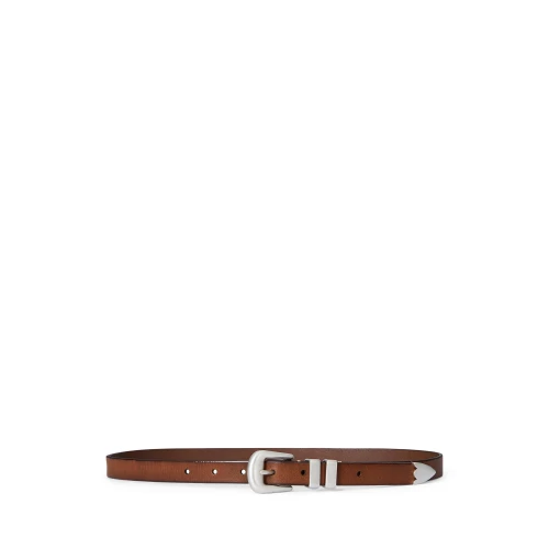 Δερμάτινη Ζώνη Western Polo Ralph Lauren