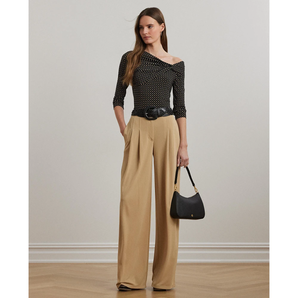 Γυναικείο Μπλουζάκι Off-the-Shoulder με Γεωμετρικό Μοτίβο – Lauren Ralph Lauren