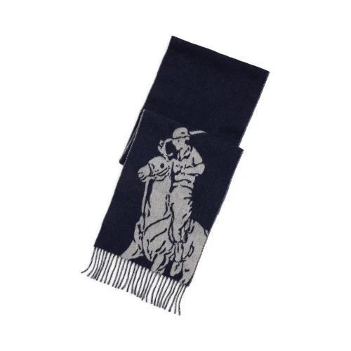 Κασκόλ Big Pony από Μείγμα Μαλλιού Polo Ralph Lauren