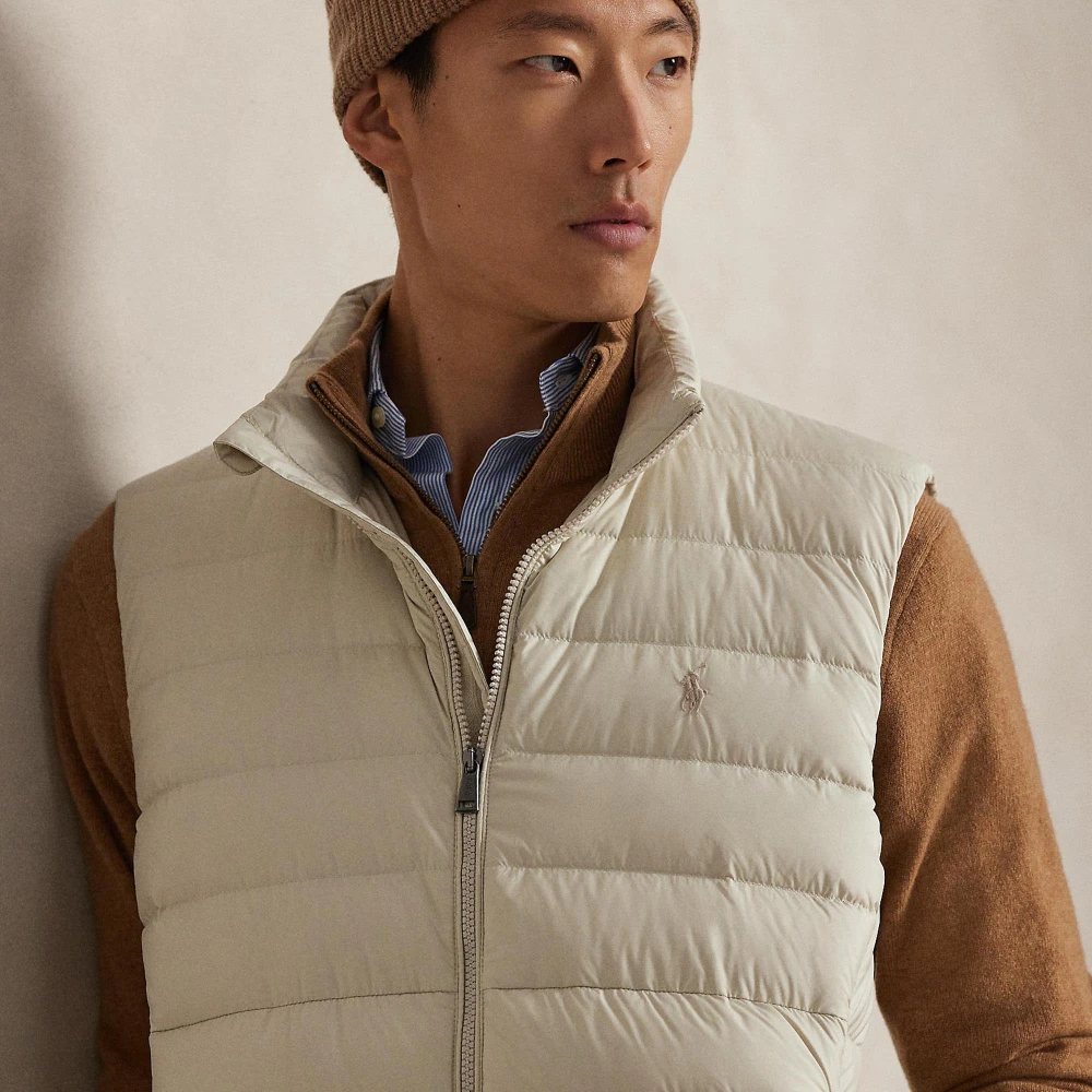 Γιλέκο Colden Packable με Ματ Υφή Polo Ralph Lauren