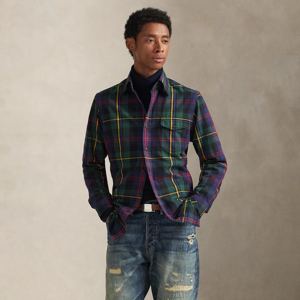 Καρό Πουκάμισο Oxford σε Κλασική Γραμμή Polo Ralph Lauren