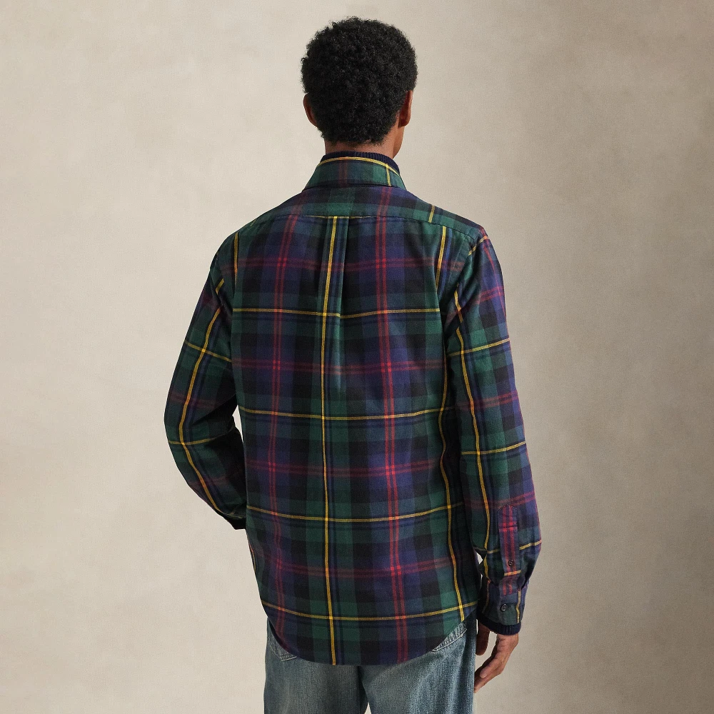 Καρό Πουκάμισο Oxford σε Κλασική Γραμμή Polo Ralph Lauren