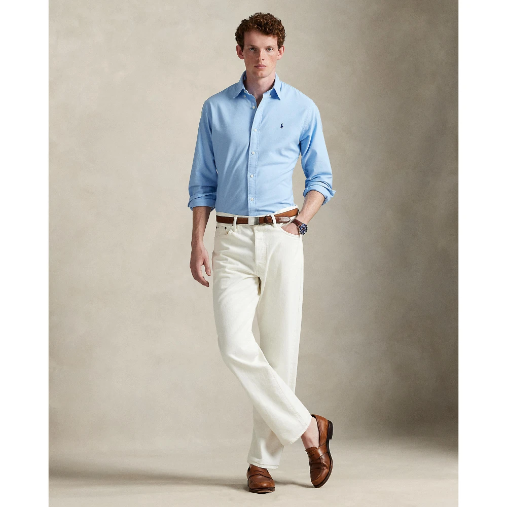Πουκάμισο Oxford με Ειδική Βαφή, σε Custom Fit Γραμμή Polo Ralph Lauren