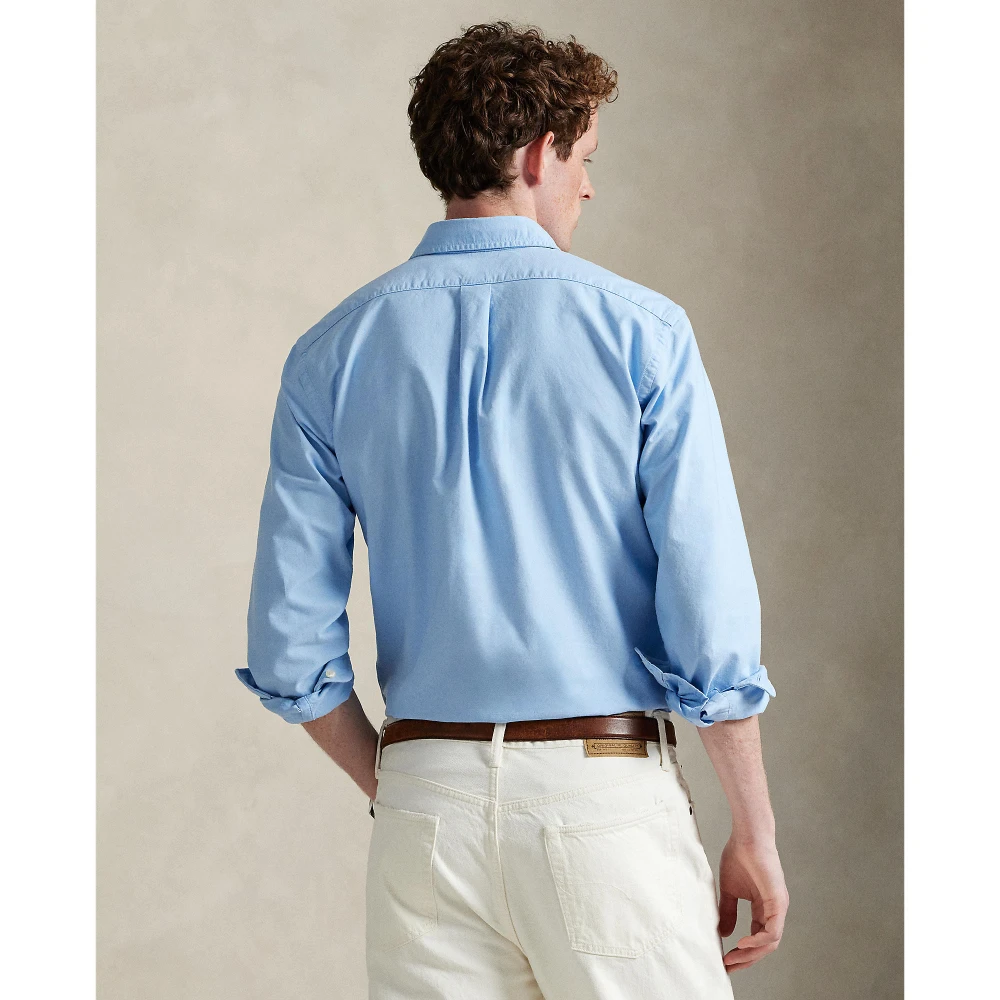 Πουκάμισο Oxford με Ειδική Βαφή, σε Custom Fit Γραμμή Polo Ralph Lauren