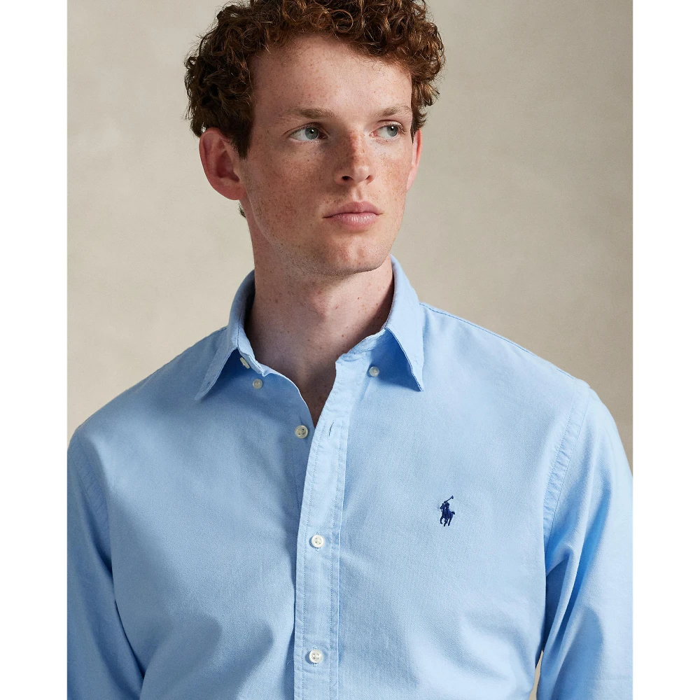 Πουκάμισο Oxford με Ειδική Βαφή, σε Custom Fit Γραμμή Polo Ralph Lauren