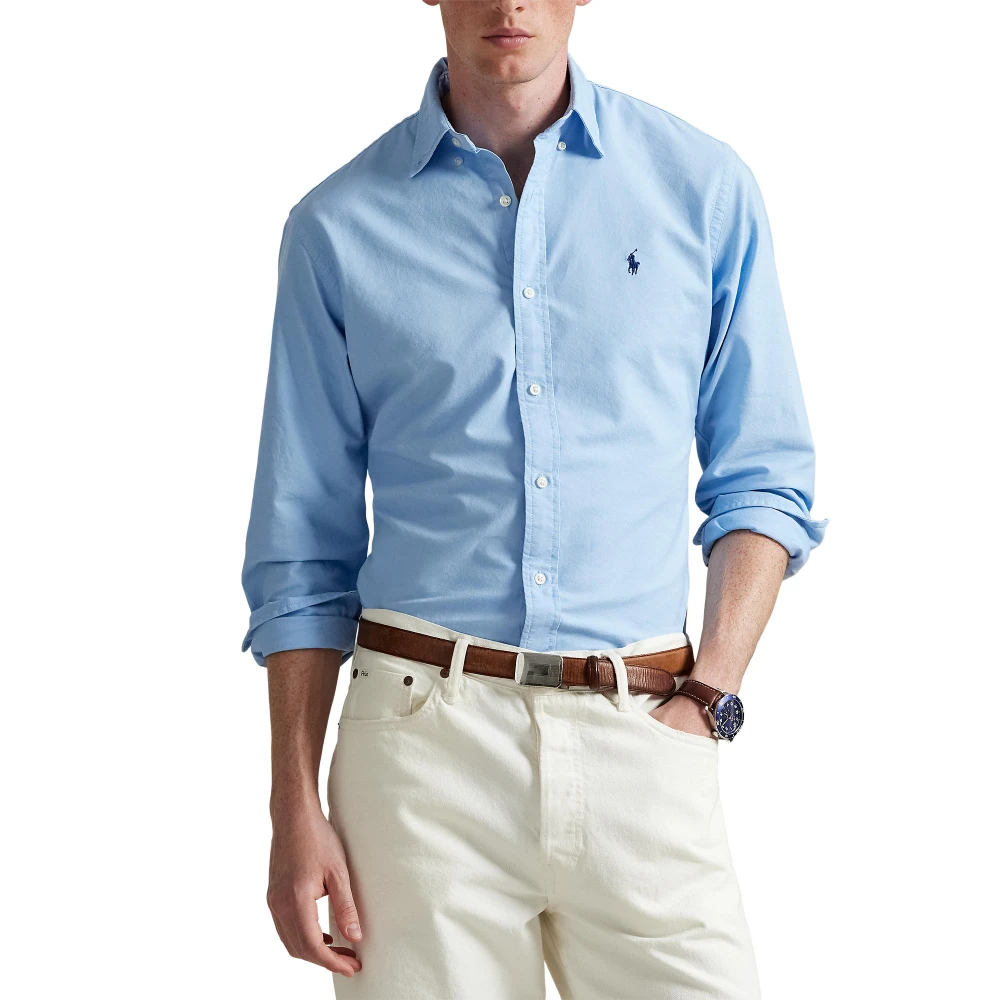 Πουκάμισο Oxford με Ειδική Βαφή, σε Custom Fit Γραμμή Polo Ralph Lauren