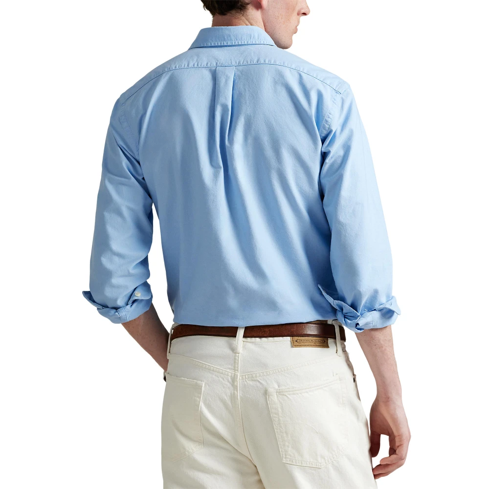Πουκάμισο Oxford με Ειδική Βαφή, σε Custom Fit Γραμμή Polo Ralph Lauren