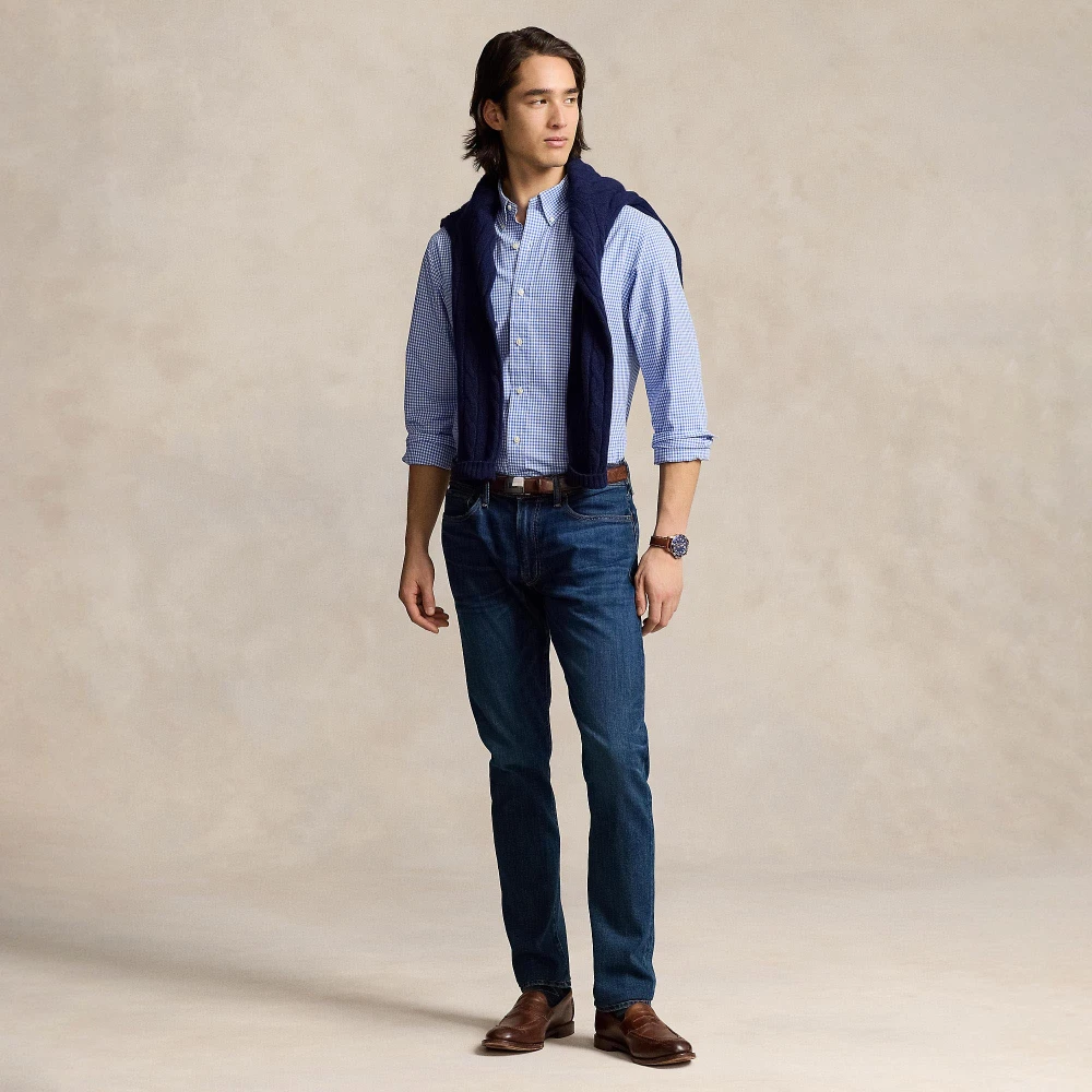 Πουκάμισο Custom Fit από ελαστική ποπλίνα Polo Ralph Lauren