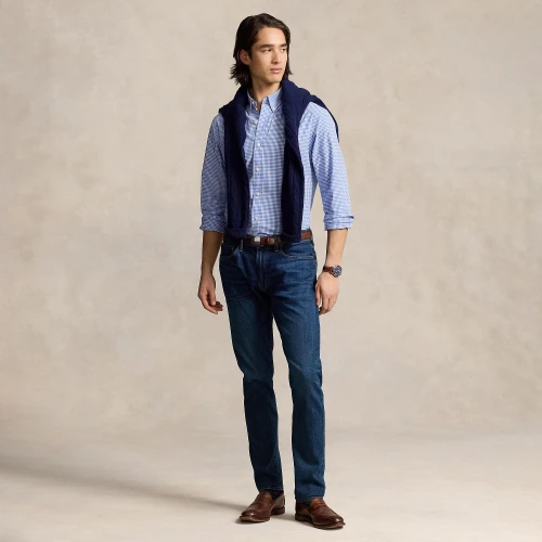 Πουκάμισο Custom Fit από ελαστική ποπλίνα Polo Ralph Lauren