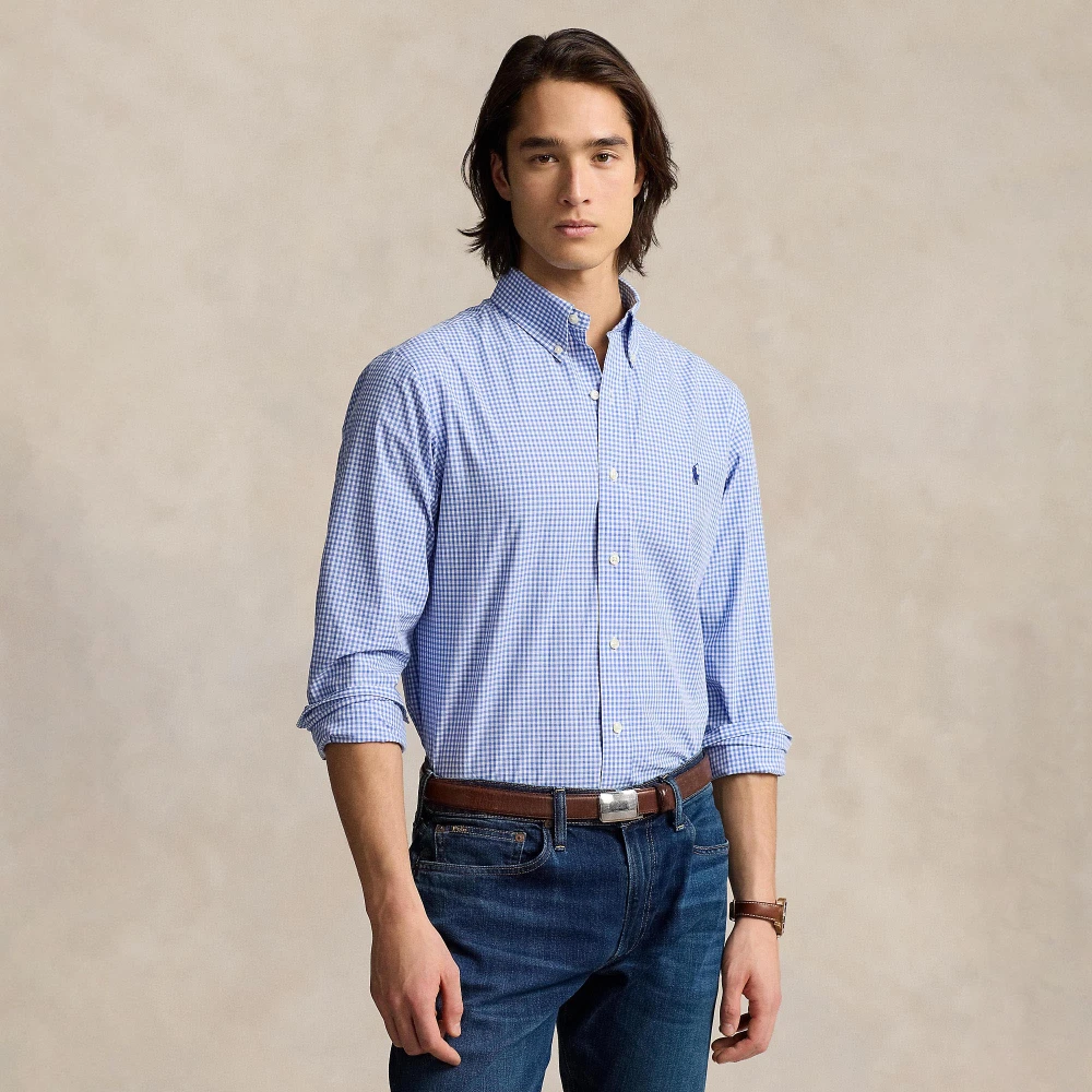 Πουκάμισο Custom Fit από ελαστική ποπλίνα Polo Ralph Lauren