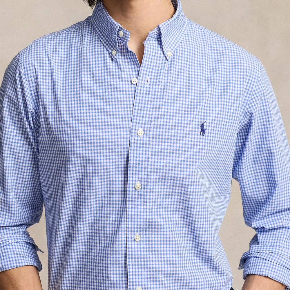 Πουκάμισο Custom Fit από ελαστική ποπλίνα Polo Ralph Lauren