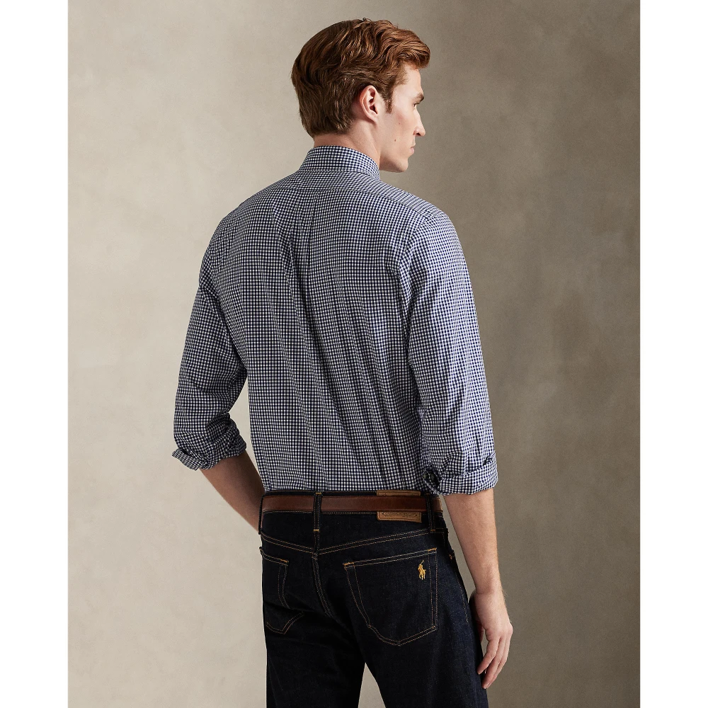 Πουκάμισο Custom Fit Gingham από ελαστική ποπλίνα Polo Ralph Lauren