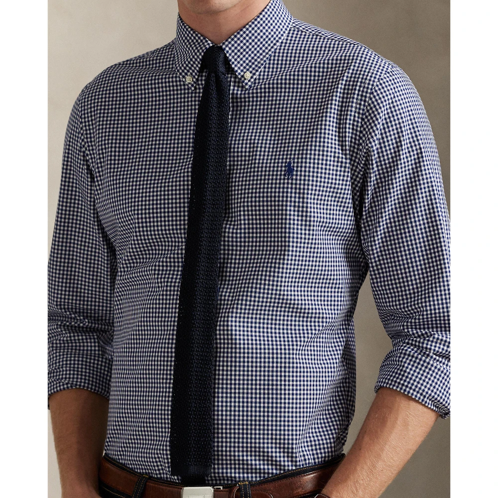 Πουκάμισο Custom Fit Gingham από ελαστική ποπλίνα Polo Ralph Lauren