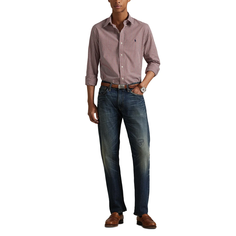 Πουκάμισο Custom Fit Gingham από ελαστική ποπλίνα Polo Ralph Lauren