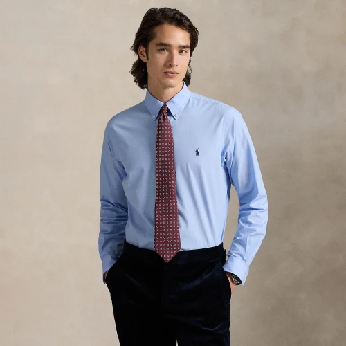 Πουκάμισο Custom Fit από ελαστική ποπλίνα Polo Ralph Lauren