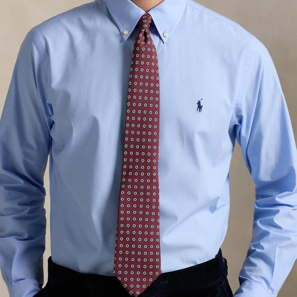 Πουκάμισο Custom Fit από ελαστική ποπλίνα Polo Ralph Lauren