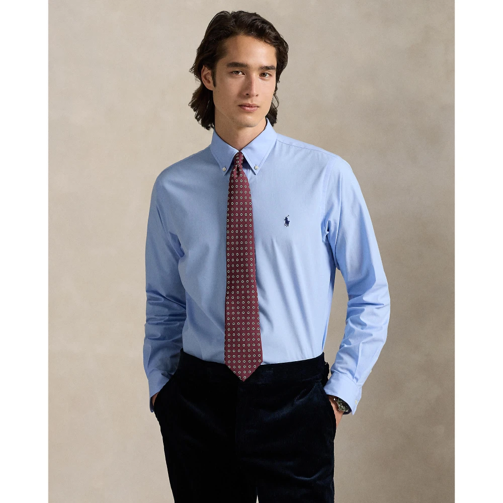 Πουκάμισο Custom Fit από ελαστική ποπλίνα Polo Ralph Lauren