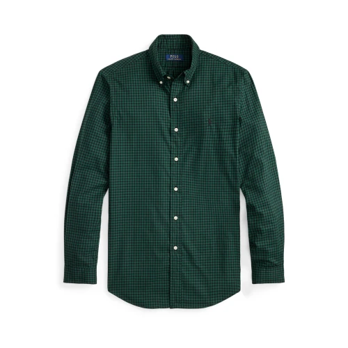 Πουκάμισο Custom Fit Plaid από βαμβακερό twill Polo Ralph Lauren